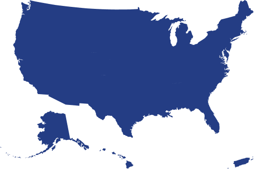 Map of the United States